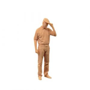 ZEDACAKAI Figurine Gentleman Man 1/43 - Figurines modernes - Mod&egrave;le miniature - GK doit &ecirc;tre color&eacute; par vous-m&ecirc;me - N&deg;7 (ZEDACA, neuf)