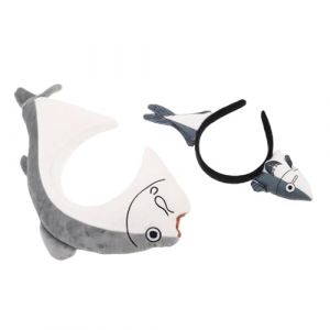Gatuida 2pi&egrave;ces Bandeau Cheveux Motif Poisson Lot De Accessoire Spa D&eacute;guisement F&ecirc;te Animal Marin -t&ecirc;te Poisson Mignon Halloween (Brandon Zou, neuf)