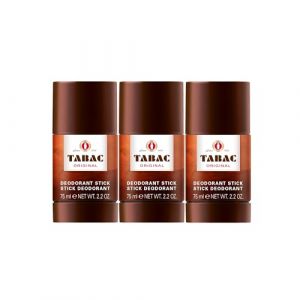 Tabac® Original | Pack avantage déodorant stick - Original depuis 1959 - doux pour la peau - avec le parfum de l'original - 24 heures de protection déodorante | 3x 75ml (Sira Trading, neuf)