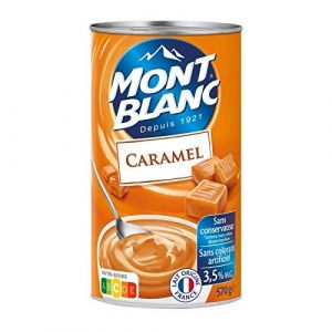 MONT BLANC|Crème Dessert Caramel 570G|(Lot De 4)|best deal (best deal epicerie, neuf)