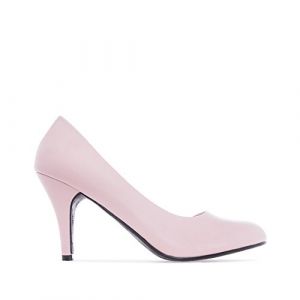 Andrés Machado - Élégants Escarpins rétro pour Femme/Adolescent pour l´été et l´Hiver - AM422 - Bout Arrondi - Modèle Taille Petit - Talons Fins - Simili Cuir- Couleur Rose- EU 37 (Andrés Machado, neuf)
