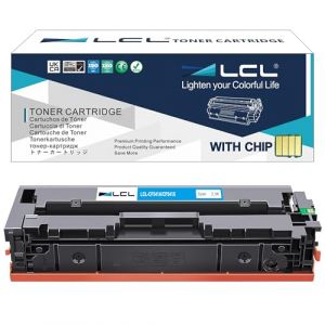 LCL CF541X Cyan Cartouche de Toner Compatible pour HP 203A 203X CF541A CF541X Compatible avec HP Color Laserjet Pro M254dw M254dn M254nw MFP M281fdw M281fdn M281cdw M280nw (1-Pack) (Great Office, neuf)