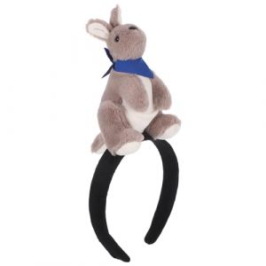 Garneck Bandeau Peluche Kangourou Doux pour Garçon Fille et Adultes Accessoire Animalier Mignon pour Fêtes à Thème Photos Souvenirs et Événements Au Zoo Serre-tête Kangourou Peluche (Eerstra, neuf)