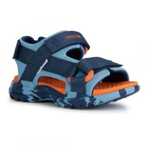 Geox J Borealis Boy E Sandales pour gar&ccedil;on, Lt Blue Navy, 31 EU (Hiper-calzado, neuf)