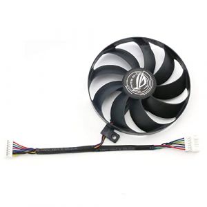 Ventilateur de refroidissement pour carte graphique T129215SU - Pour ASUS ROG RTX2060 2070S 2080ti RX5700XT - Pièce de rechange (ventilateur droit) (Fufangeu, neuf)