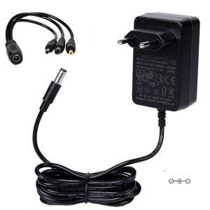 Carbosing 12V 2A 24W Adaptateur Secteur Alimentation Chargeur Compatible avec Casio Piano Keyboard CTK120 CTK496 CTK520L CT210 CT-410V CTK-431 CTK-495 CTK-519 CTK541 LK-73 MA-220 MT-240 MT-400V LD-50 (kingjunstar, neuf)