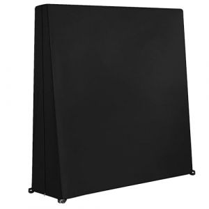 Dokon Housse Table de Ping Pong Exterieur Imperméable, Tissu Oxford 420D, Coupe-Vent, Anti-UV Housse de Protection Table de Tennis (165x70x185cm) (DokonDirect, neuf)