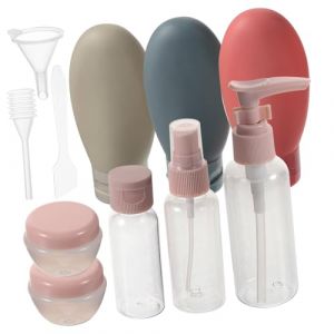 GOOHOCHY Costume de bouteille de maquillage voyage rechargeable Se portable petites bouteilles r&eacute;utilisables contenants de maquillage vides Plastique (ZXia, neuf)