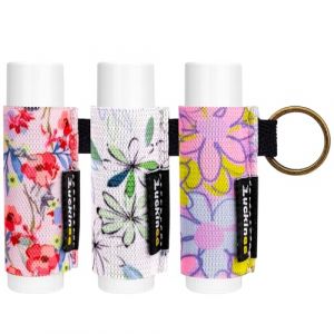 LUCKINEE Lot de 3 porte-baumes &agrave; l&egrave;vres avec imprim&eacute; pour rouge &agrave; l&egrave;vres, gloss &agrave; l&egrave;vres &ndash; manchon &eacute;lastique serr&eacute; pour baumes &agrave; l&egrave;vres gras et fins (rongrong-ji, neuf)