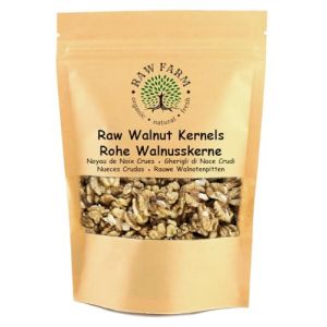 Raw Farm &ndash; Cerneaux de noix crues 1 kg &ndash; 100% naturels et non sal&eacute;s &ndash; Snack frais, croquant, v&eacute;gan et sans gluten (Raw Farm, neuf)