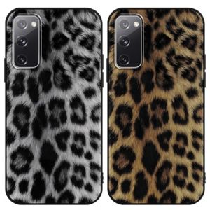 Saqmkil 2 Pi&egrave;ces Coque pour Samsung S20 FE/S20 Lite, &Eacute;tui de Protection avec Aesthetic Design L&eacute;opard Motif, TPU Silicone Femme Fille Housse Etui Bumper Cover pour Samsung S20 Fan Edition 6,5'' - Gris (HEILALA VANILLA, neuf)