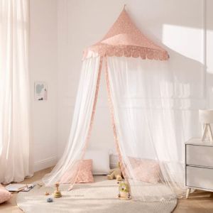 howa Ciel de lit baldaquin pour b&eacute;b&eacute;s en Enfant d&eacute;coration Chambre d'enfant &laquo;Flowers&raquo; 85062 (howa-shop, neuf)