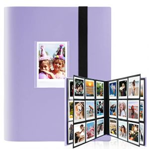 Album Photo avec 432+1 Poches pour Film 3 Pouces - Compatible avec Fujifilm Instax Mini 12 11 9 8 25 70 90 40 99 SE 7+ Mini LiPlay EVO Link, Polaroid Snap PIC-300, Kodak Instant Printer (FORETOY-OFFICAL, neuf)