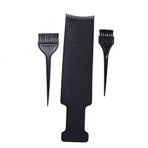CALLARON Kit De Coloration Capillaire 3 Pièces Peigne Brosse Démêlante Brosse De Coloration Pour Cheveux Bouclés Brosse De Coloration Planche De Coloration Et Brosse De Coloration (Raindrops On Roof, neuf)