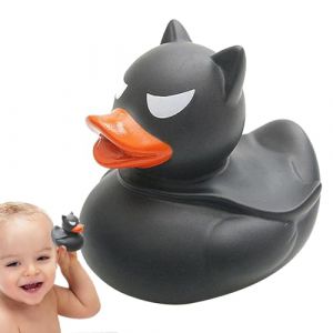 Ducks en Caoutchouc | 8.5 * 9 * 8cm Toys De De Canard | Toys De Assortis | Jouet De Piscine De Canard Noir Mignon, Douche De Fête d'anniversaire, Décorations De Temps De pour en (xiaoxum, neuf)