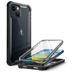 i-Blason Coque de Protection Rigide pour iPhone 14/iPhone 13 (6,1") avec Film de Protection d'écran 2022 Noir (SUPCASE & i-Blason Store, neuf)