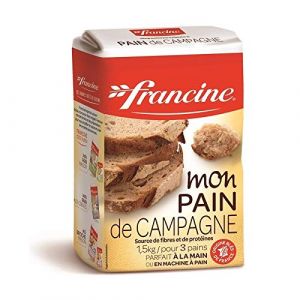 FRANCINE - Farine Pain De Campagne 1.5Kg - Lot De 3 (ToujoursMoinsCher, neuf)