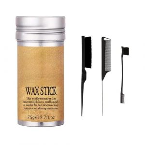 4 Pièces Hair Stick Cilued Set Hair Pomade Stick Flyaway Contrôle Pomade Stick Pour Les Cheveux (GCmandwe, neuf)