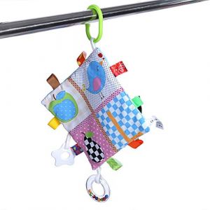 Generic Baby Relaxing Taggies Couverture, &eacute;tiquette Douce Jouet b&eacute;b&eacute;, b&eacute;b&eacute; Dentition Jouet color&eacute; Peau - nouveau-n&eacute; (Petite poire d'oiseau) (Fendysey, neuf)