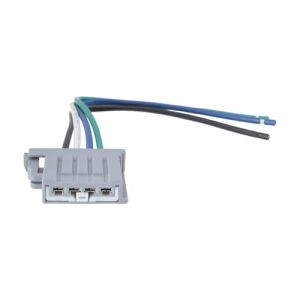 eMagTech 1x Connecteur de Prise de Feu Arrière à 4 Broches pour Réparation de Support D'ampoule de Feu Arrière Connecteur de Fil de Prise de Courant Compatible avec Ford Mondeo Mk4 (eMagTech, neuf)