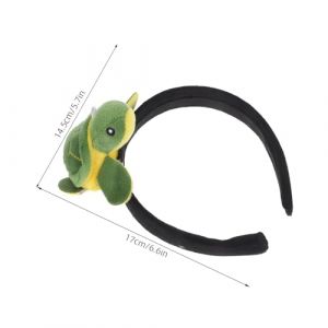 VANZACK Serre-t&ecirc;te Animal Marin Peluche Tortue Mignon Accessoire Cheveux Gar&ccedil;on Fille Filles Mod&egrave;le Costume Anniversaire F&ecirc;te (Theo Lian, neuf)