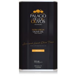 PALACIO DE LOS OLIVOS - Huile d'Olive Vierge Extra Espagnole (Variété Picual) - Bidon métallique 3 litres (Oliva Oliva, neuf)