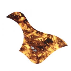 Pickguard de Guitare, Plaque de Protection Auto-adhésive en PVC Anti-rayures pour Guitare Acoustique de 41 Pouces (Forme d'oiseau) (meeqi, neuf)