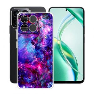 YQINHHME Coque pour Honor X7c 5G Alt-NX1 (6.77 Pouces), Anti-Rayures Anti-Chute Silicone Souple Housse Etui Mince Transparent TPU Bumper Case Cover pour Honor X7c 5G Alt-NX1 - Magnifique (YiQin, neuf)