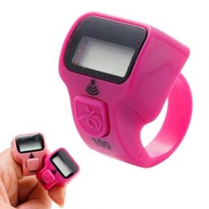 Bague num&eacute;rique Tasbeeh Tasbih Compteur de comptage religieux &agrave; tricoter rang&eacute;e de perles pour pri&egrave;re musulmane joueur de golf (rose rouge) (yunchengshiyanhuqubinchengdianzishangwuyouxiangongsi, neuf)