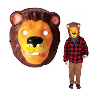 Deluxebase Wild Faces - Masque Lion en mousse sûre pour enfant (DELUXEBASE, neuf)