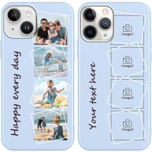 ZDYCASE Coque Personnalisable pour Samsung Galaxy A55 5G,Personnalisable Housse &Eacute;tuis avec Photo personnalis&eacute;e Texto Etui,Mince Silicone Personnalisable Custom Cover pour Samsung A55 (LQGBFCLK, neuf)