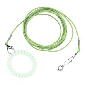 Corde volante pour perroquet, chaîne de pied d'oiseau - Corde volante amovible pour perroquet et animal de compagnie - Jouet d'entraînement pour animaux de compagnie, empêche les fuites, avec anneau d (amste, neuf)