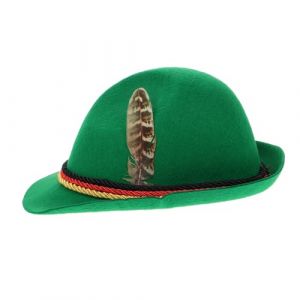 BESPORTBLE Chapeau De Bière Vêtements Pour Hommes Costume D'Halloween Oktoberfest Chapeau D'Octoberfest Chapeau Porkpie Chapeau Canotier Pour Femmes Tenue D'Oktoberfest Haarreif (Quentin Hua, neuf)