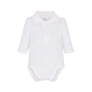 Ellepi Body Col Polo Manches Longues Chaud Coton B&eacute;b&eacute;, Col Haut, Taille B&eacute;b&eacute; Enfant Mois Ans Blanc Cr&egrave;me Gris Rouge Bleu Bleu, cr&egrave;me, 12 mois (Bo.MA., neuf)