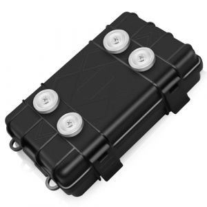 Key Holder Under Cache Clef Exterieur, Cacher une Clé de Voiture Magnétique boîte à clés Magnétique de Rechange pour Aimant Puissant pour Cacher une boîte Magnétique porte clé Magnétique sous Voiture (conriy, neuf)