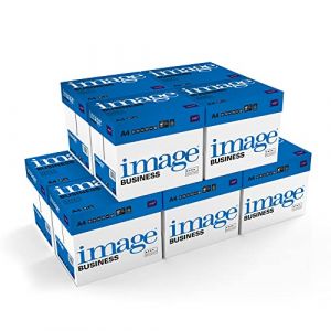 Image Business - Papier multifonction Blanc CIE161 80 g/m&sup2; A4 - Lot de 10 cartons - 50 ramettes de 500 feuilles - 25.000 feuilles (⚡FLASH TONER⚡, neuf)