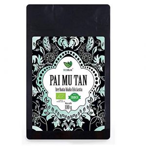 PAI MU TAN TH&Eacute; BLANC BIO 100 g - ECOBLIK (BioGo, neuf)