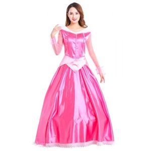 YOSICIL Cosplay Robe de La Belle et La B&ecirc;te D&eacute;guisement &eacute;l&eacute;gant de Soir&eacute;e Costume Longue de Princesse Halloween Anniversaire Spectacle, S (YOSICIL., neuf)