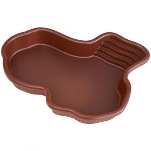 Baignoire Pour Reptiles, Piscine Pour Reptiles Avec Rampe, Grande Piscine De Bain Pour Tortues En ABS, Plat D'alimentation Antid&eacute;rapant Pour Tortues, Ornement D'aquarium Pour Tortue, Dragon Barbu, Gec (Secret Dream, neuf)