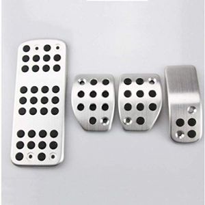 TAABOBO Aluminium at & MT Pédales pour Citroen C3 C4 / DS 3 4 5 6 DS3 DS4 DS5 DS6 Accessoires De Voiture Repose-Pied Pédale Pad Plate Décoration (binbinchehang, neuf)