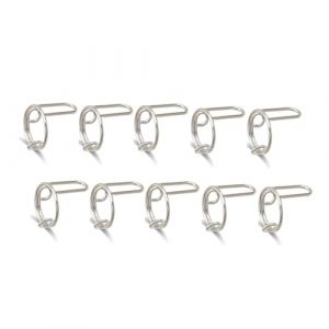 Eighosee 10 PCS Anneaux D'Ongle Minces pour Dames Couverture Protectrice Quotidienne des Bouts de Doigts Bagues de pour Petite Amie Argent (SUNAYOU LTD, neuf)