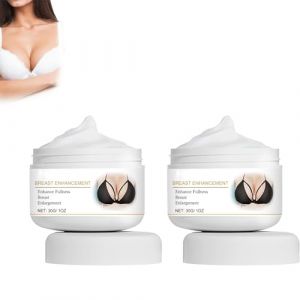 2PCS Crème De Massage Pour Le Soin De La Poitrine, Creme Raffermissante, Bust Firming Cream, éliminer les Rides des Seins, Crème Raffermissante pour les Seins (QGQT-EU, neuf)