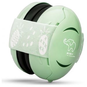 Schallwerk &reg; Mini+ Casque Anti Bruit Bebe - Protection Auditive de 0 &agrave; 36 Mois - Casque Anti-bruit pour Enfant & B&eacute;b&eacute; - Certifi&eacute; CE - Protection Anti Bruit Enfant, Avion (Protavis GmbH, neuf)