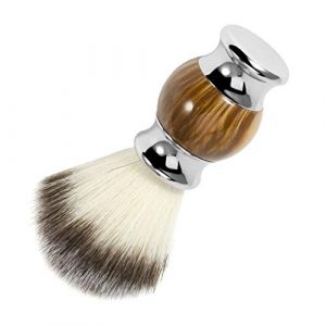 Brosse de rasage en résine pour homme avec manche en résine Marron (whxinmeirun, neuf)