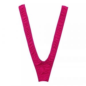VemeFufu String Homme Maillot de Bain Tenue Hommes Rouge Rose (VemeFufu FR, neuf)