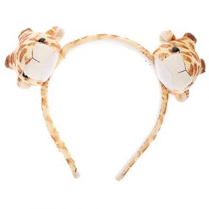 COSMEVIVI 1pièce Bandeau Animaux Peluche De Accessoire De Costume Pour Fête Anniversaire Jungle Déguisement De Cosplay Et Accessoire De Photo Pour Adultes (Boochan, neuf)