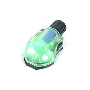 Kayheng Tactique Airsoft Casque Survie Lampes IR Militaire Airborne Manta Strobe Lights avec Magic Tape pour Fast Casque &eacute;tanche lumi&egrave;re (Koy heng, neuf)