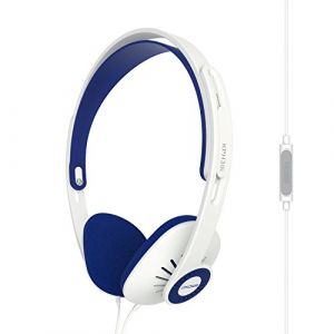 Koss KPH30iW Hi-FI Casque Supra-auriculaire Filaire Blanc Micro-Casque, Volume réglable (AS-Discount, neuf)