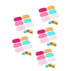 HAPINARY Lot De 60 Supports De Rangement Pour Faux Cils, Plateaux Pour Faux Cils, Plateau D'Affichage Pour Faux Cils, Plateau De Rangement Pour Cils, Organisateur De Cils Vide, Étui De (Gan Gardner, neuf)