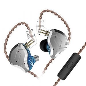 CCA KZ ZS10 Pro 4BA+1DD Bass Drive,&eacute;couteurs st&eacute;r&eacute;o HiFi,r&eacute;sistants &agrave; la Transpiration, moniteurs isolants du Bruit,Casque DJ pour Musiciens, c&acirc;ble d&eacute;tachable &agrave; 2 Broches (CCA Offical Store, neuf)